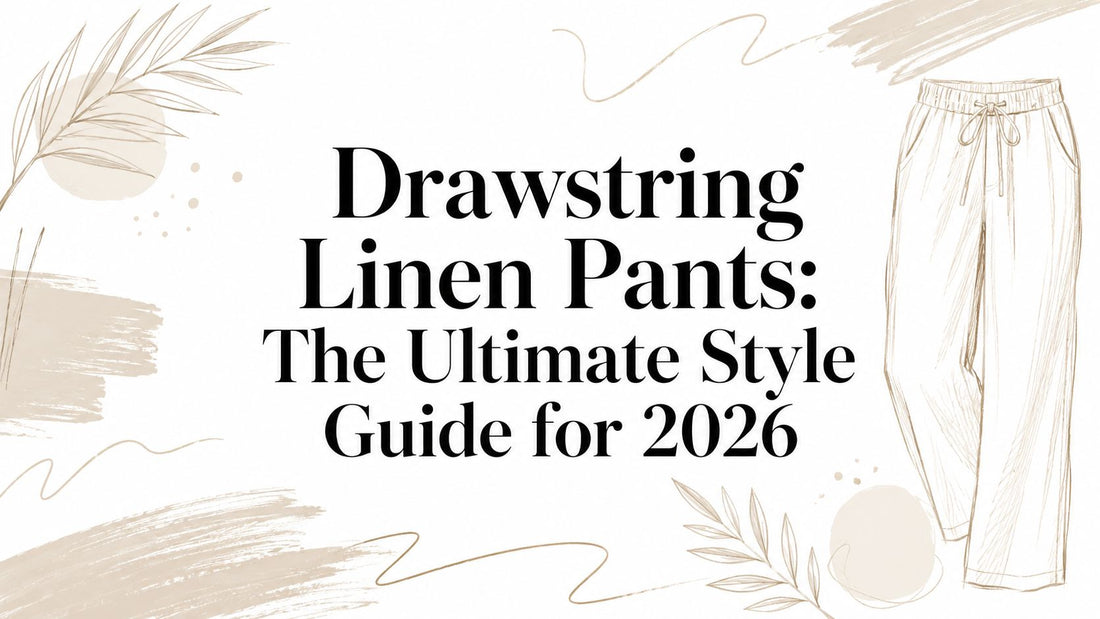 Drawstring Linen Pants: The Ultimate Style Guide for 2026