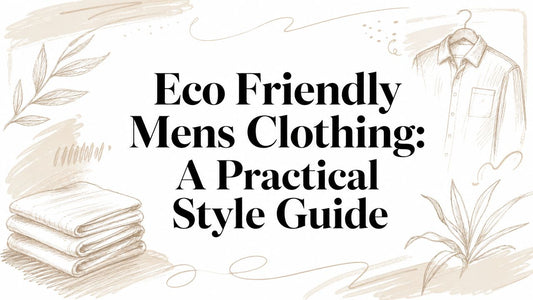 Eco Friendly Mens Clothing: A Practical Style Guide
