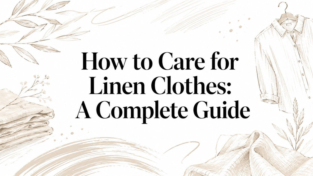 How to Care for Linen Clothes: A Complete Guide