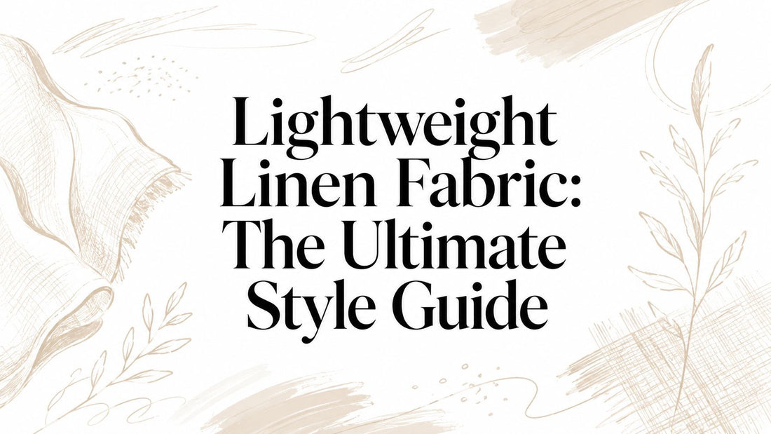 Lightweight Linen Fabric: The Ultimate Style Guide