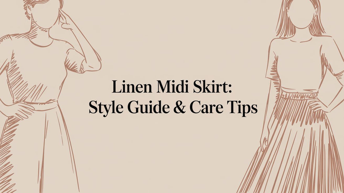 Linen Midi Skirt: Style Guide & Care Tips