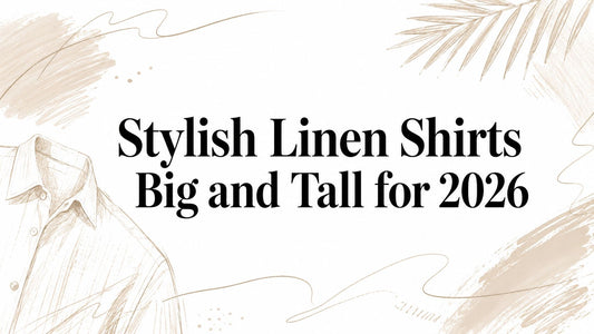 Stylish Linen Shirts Big and Tall for 2026