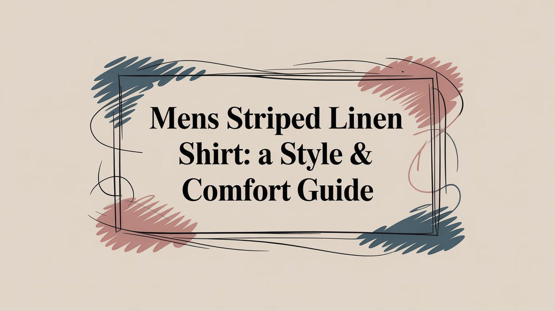 Mens Striped Linen Shirt: A Style & Comfort Guide