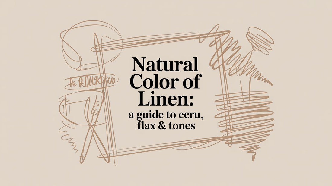 Natural Color of Linen: A Guide to Ecru, Flax & Tones