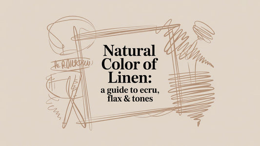 Natural Color of Linen: A Guide to Ecru, Flax & Tones